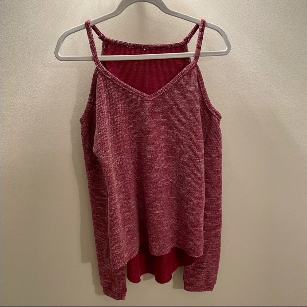Cold Shoulder Sweater - Picture 4 of 4